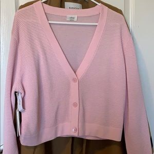 Wilfred sweater in magnolia pink